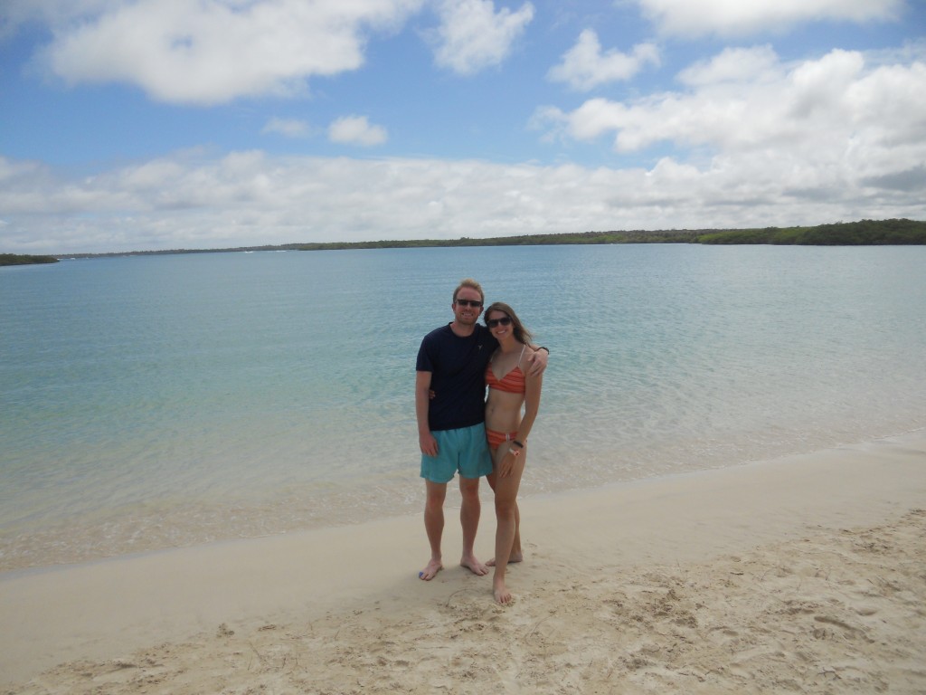 B&E on beach